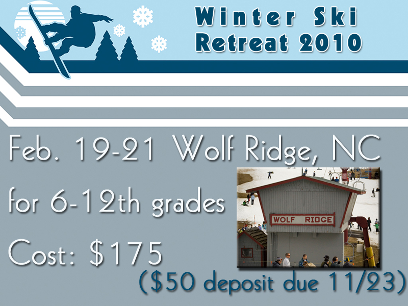 2010 Winter Ski Retreat